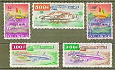 FRANCOBOLLI GUINEA 1960