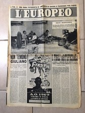 L' EUROPEO settimanale  Anno V