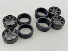 HPI set gomme + cerchi Micro RS4 (4pz) modellismo