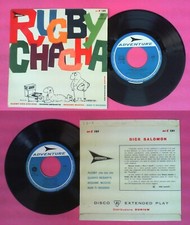 LP 45 7" SALOMON E I PYRAMIDS Rugby cha Quiero besarte Besame mucho no cd mc vhs