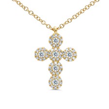 Diamante Croce Ciondolo