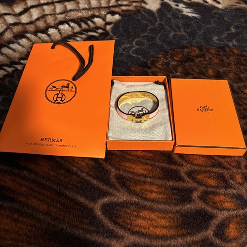 Bracciale hermes clic rosa e - clic,