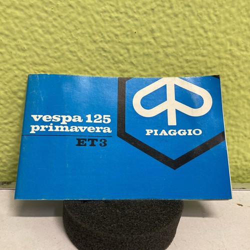 Uso manutenzione vespa 125 - e,