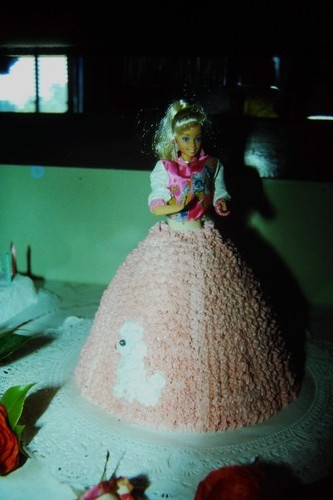Barbie bambola 1988 - , torta