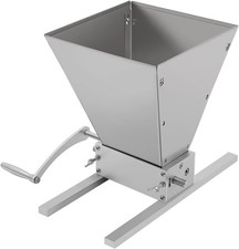 Macinino manuale per cereali in acciaio con 2 rulli