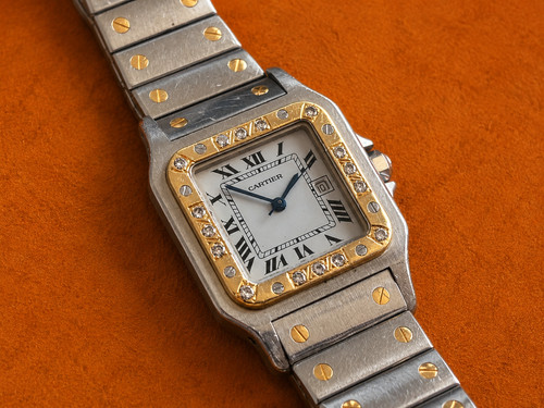 Cartier santos carree ref - cartier,