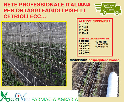 Rete sostegno per ortaggi