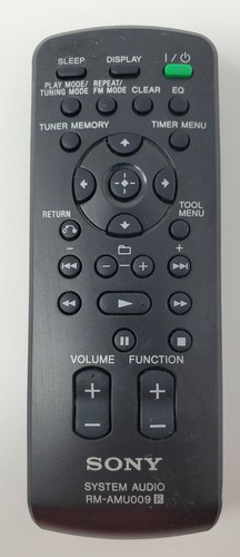 Genuine sony amu009 remote - genuine, rm-amu009