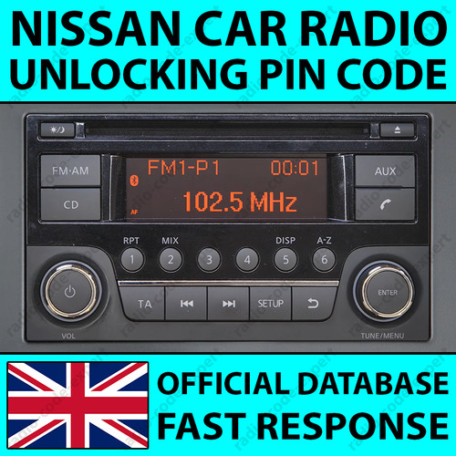 Pin sblocco radio nissan - pin,