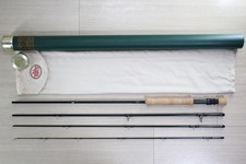 R.L. Winston Boron IIx 9'6" 8wt 4pz Fly Rod quasi come nuovo con tubo e calza D85