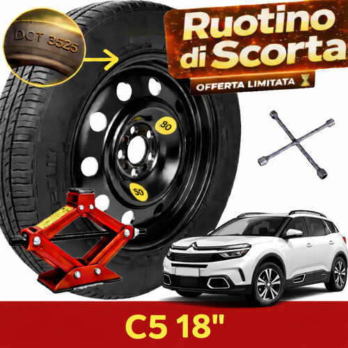 Ruotino scorta per - scorta, da