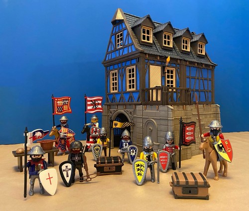 Diorama crociati casa - diorama,