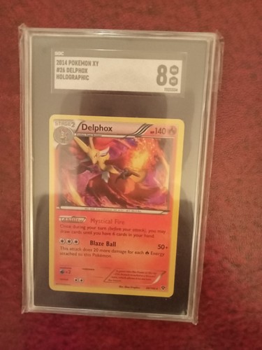 Delphox holo base sgc - xy,