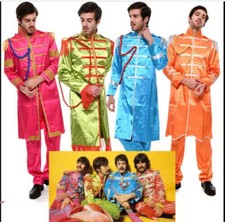 Costume uniforme HOT The Beatles Pepper's Lonely Hearts Club Band John Lennon