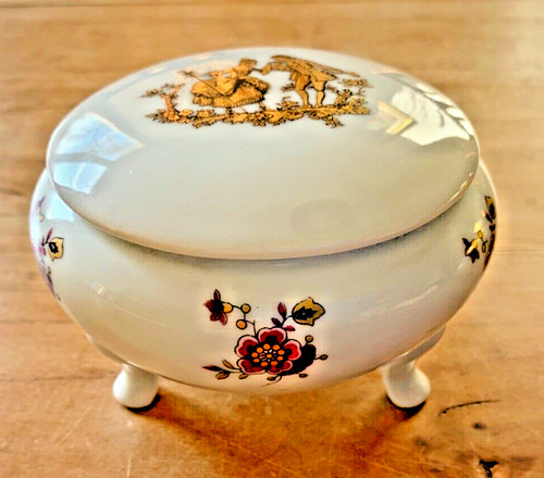 Scatolina porcellana limoges - scatolina,