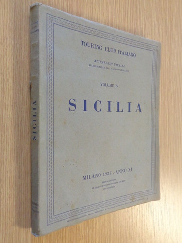 Sicilia 1933 touring club - sicilia,