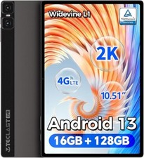 TECLAST T45HD Tablet Android 13 10,51 Pollici, 16 GB RAM + 128 GB ROM (TF 2TB), 