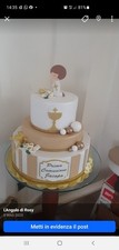 Torta finta Prima comunione 