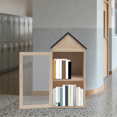 Scatola porta libri legno - scatola,