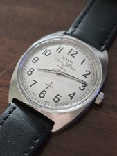 Raro Zenith By Cuervo y Sobrinos Habana Carica Manuale Cal. 2341 Vintage Watch