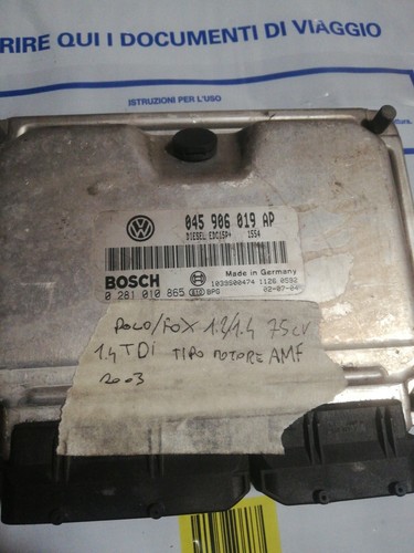 Ecu motore 045906019ap - 045906019ap, edc15p+