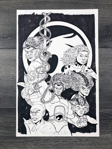 Original art 11x17 pencil - pencil, &