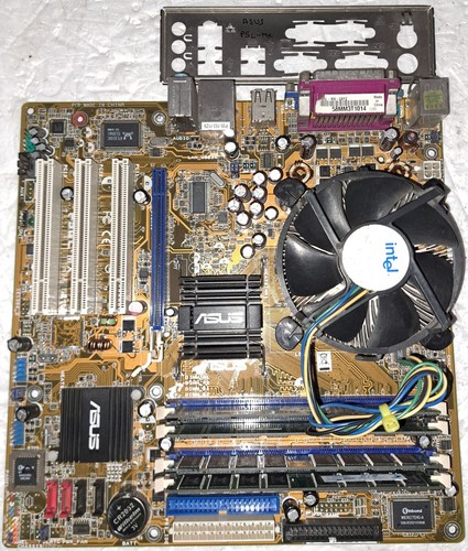 Scheda madre asus p5gl con - scheda,