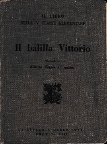 Balilla vittorio - il,