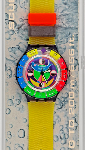Swatch scuba 200 color - scuba,