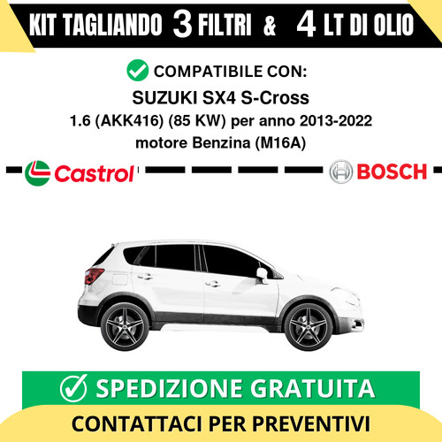 Tagliando per suzuki - tagliando, sx4