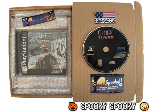Clock tower ps1 ntsc - ps1, ntsc-u/c