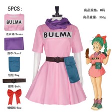Abito cosplay Bulma gonna