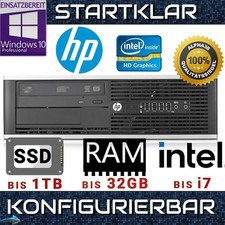 HP Compaq 6200 Pro SFF Intel PC Fino i7 32 GB RAM 1 TB SSD Konfigurierbar Office