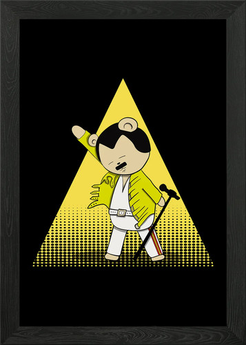Quadro stampa tela - su, freddie