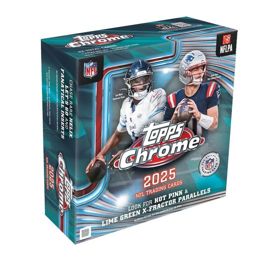 2025 topps chrome - 2025, football