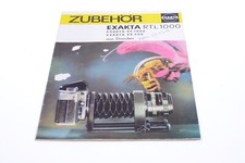 ✅EXAKTA RTL, VX 1000, 500