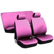COPRISEDILI PER AUTO PICCOLE UTILITARIA ROSA COPRI SEDILI FODERA FONDO UNICO