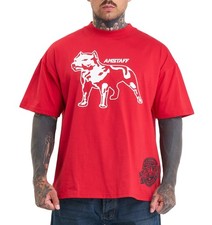 T-shirt Amstaff Gattos rossa