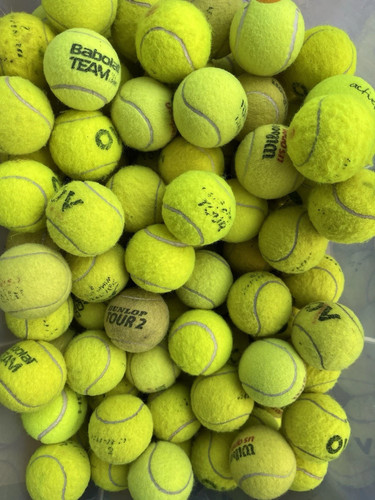 Palline tennis usate - da,
