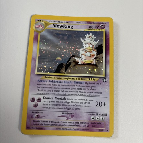 Carta pokemon slowking 111 - pokemon, 14/111