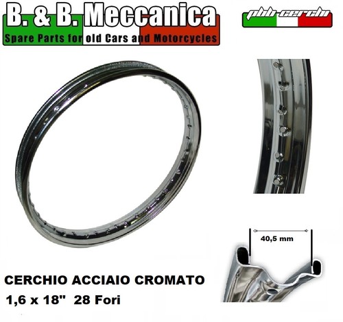 Cerchio acciaio cromato - cerchio,