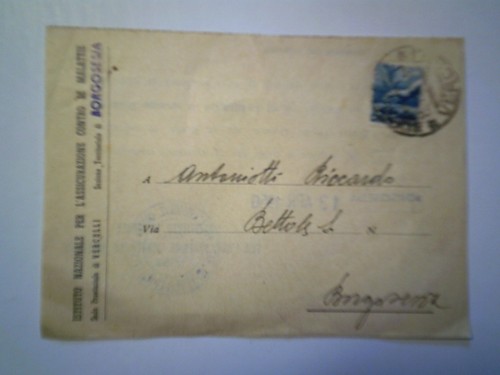Intero postale istituto - intero, naz