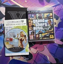 🎮 Grand Theft Auto V (GTA V) - PS3 - Edizione PAL con V olografica - Completo!✅