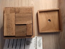 Rompicapo Gioco Cubo In Legno