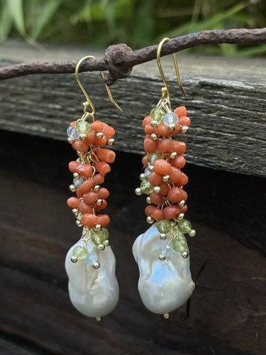 Orecchini perle barocche