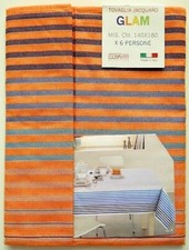 TOVAGLIA COPRITAVOLO, cotone jaquard 6 posti 140x180, PRODOTTO ITALIANO