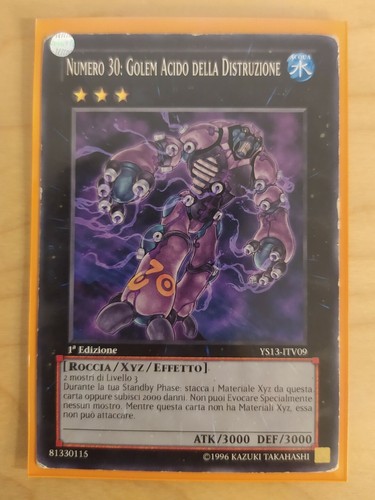 Numero 30 golem - numero,