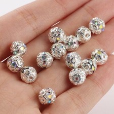 50Pz Palline Di Cristallo