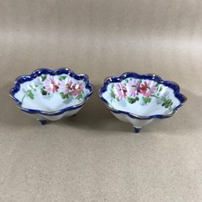 Pair of Vintage Hand Painted