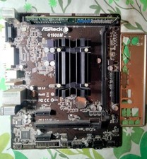 SCHEDA MADRE ASROCK Q1900M + PROCESSORE INTEL QUAD CORE J1900 + 8gb RAM DDR3L